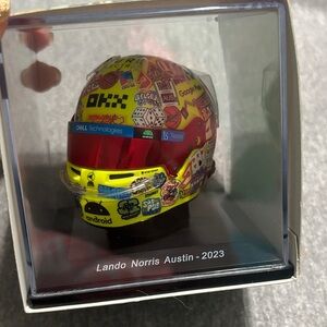 Lando Norris Austin GP 2023 1:5 Scale Helmet